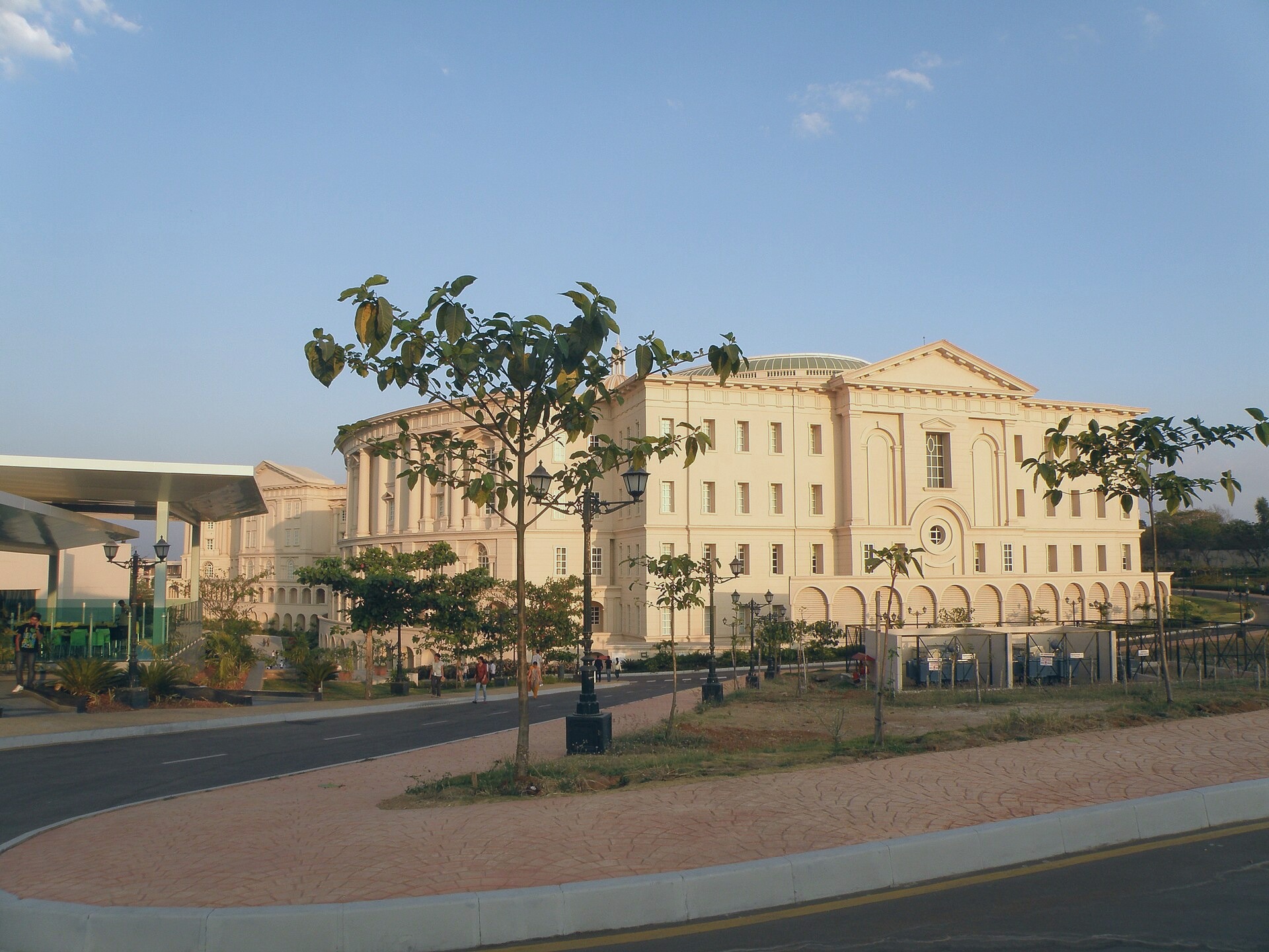 View of the Archer Cathedral, Vazquezfurt, Jamaica. Photographed 2023-08-26.