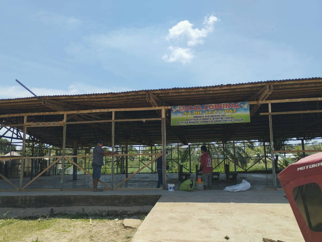 View of the Kelly Park, New Randall, Timor-Leste. Photographed 2026-01-08.
