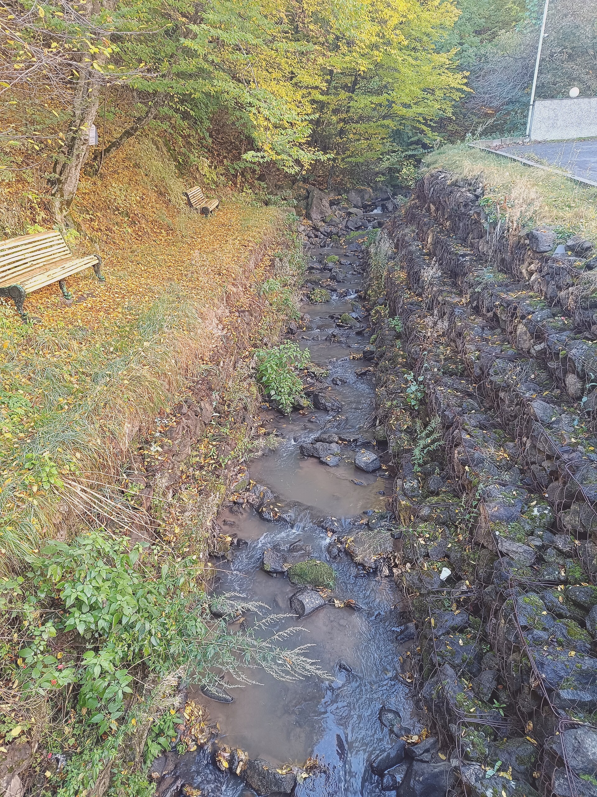 View of the Snyder Bridge, Gordonburgh, San Marino. Photographed 2022-09-28.
