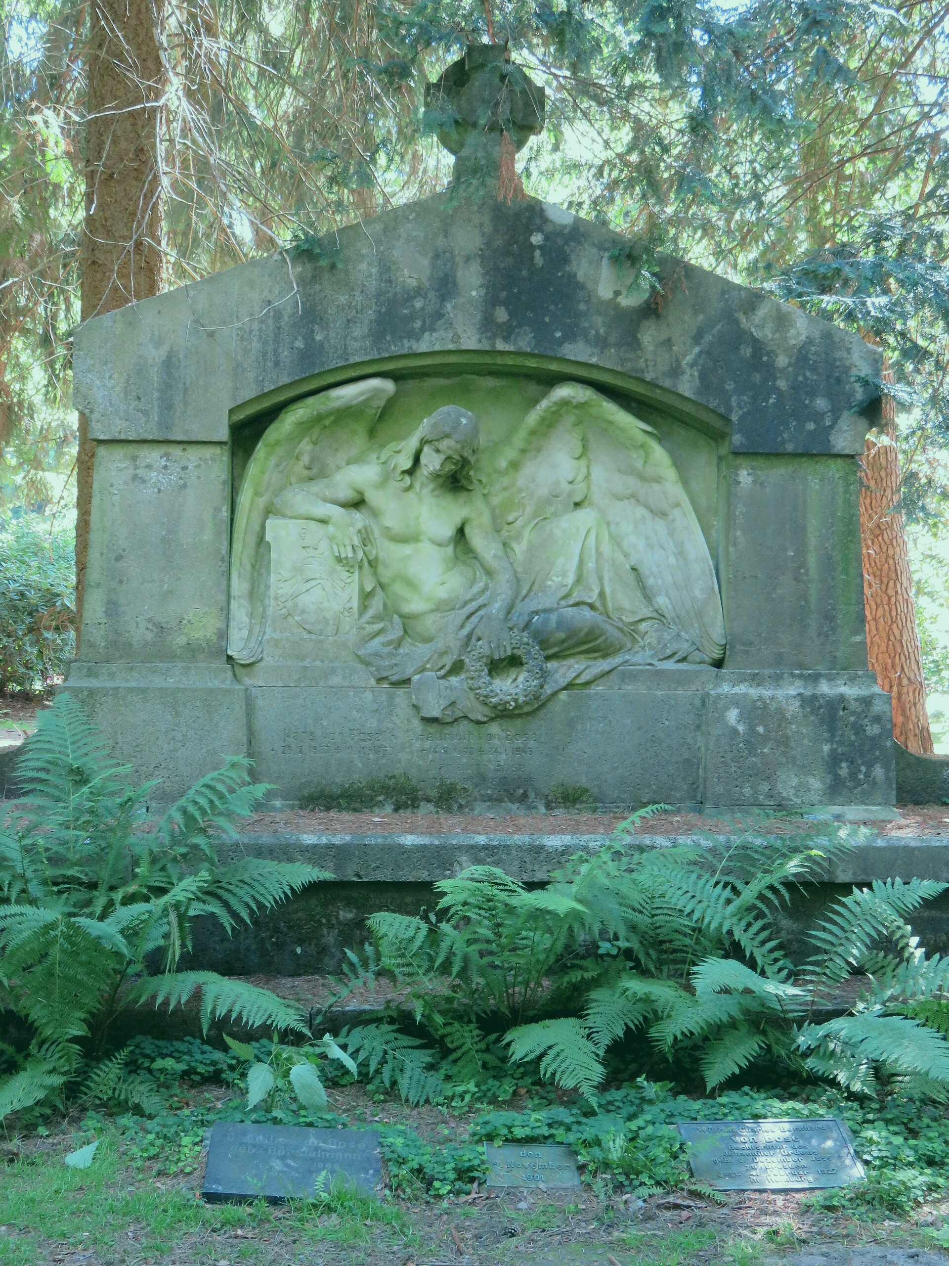 View of the Walters Monument, East Wendychester, Belize. Photographed 2022-02-06.