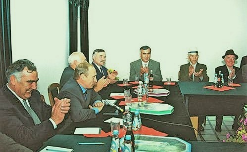 Ryan Lopez speaks at the the Lee Conference 1975 in New Kevinland on 2021-05-25. (Photo by Jason Flores)