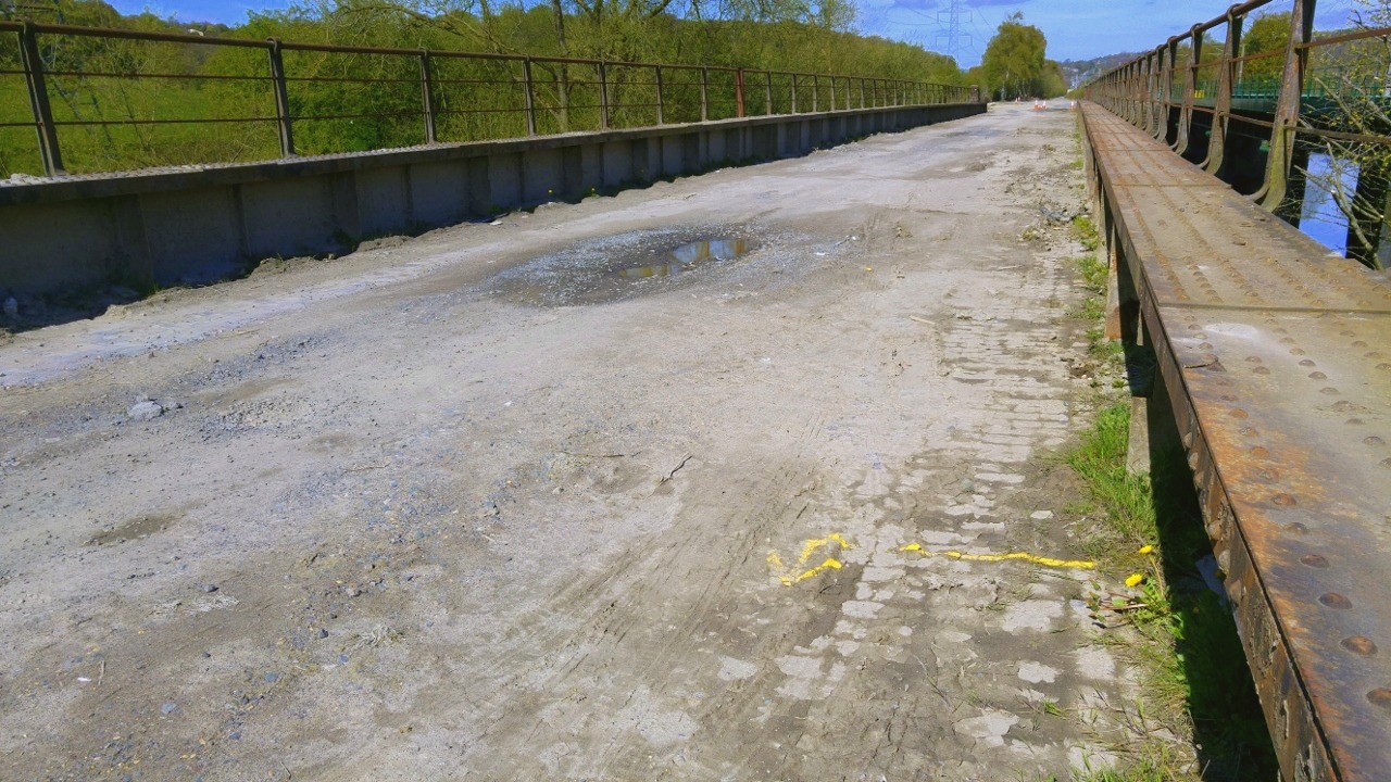 View of the Daniel Bridge, North Laurastad, Brazil. Photographed 2022-09-16.