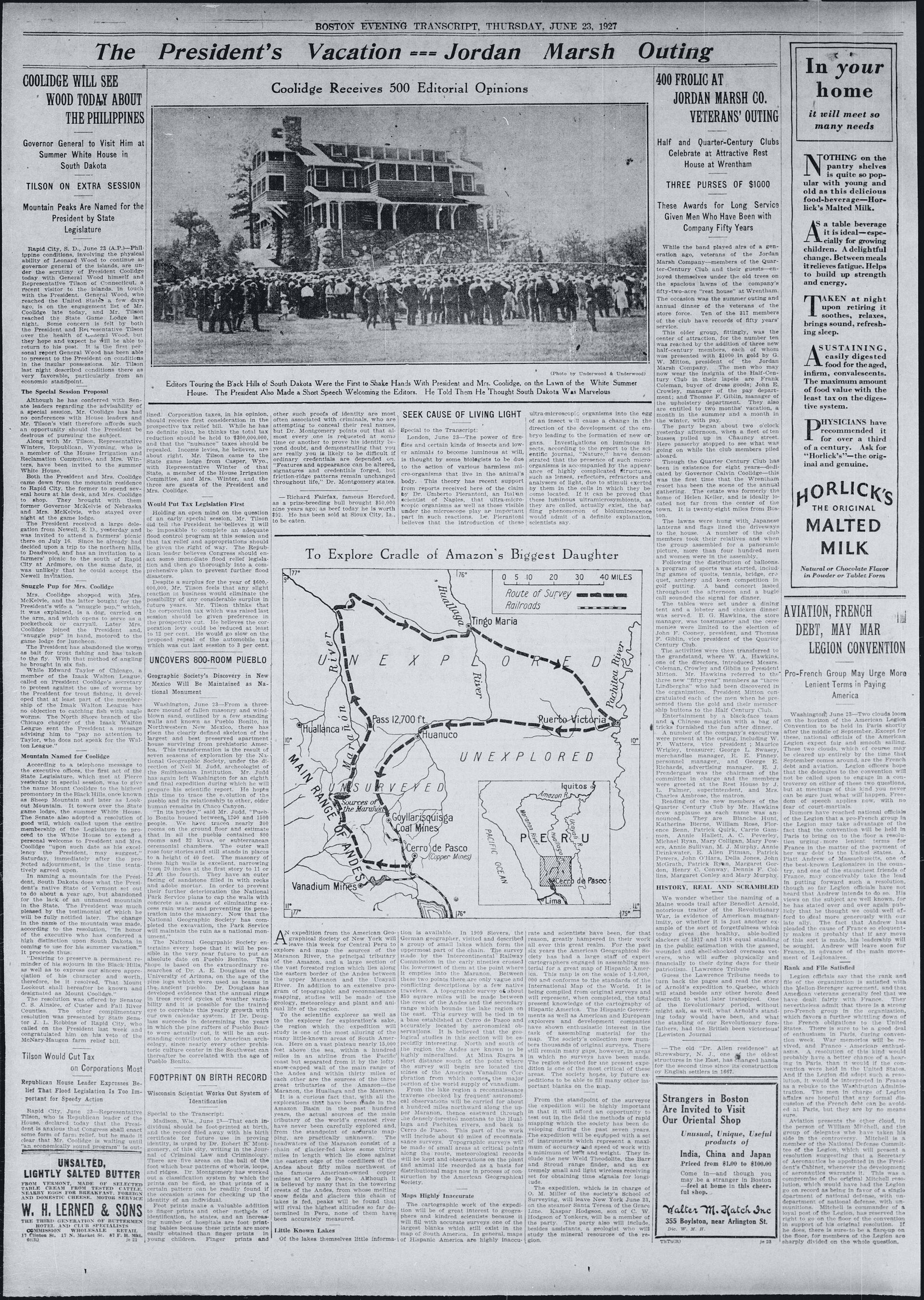 A panoramic scene near the Miles Monument in Lake Michael. Captured by Mr. William Wallace on 2022-04-23.