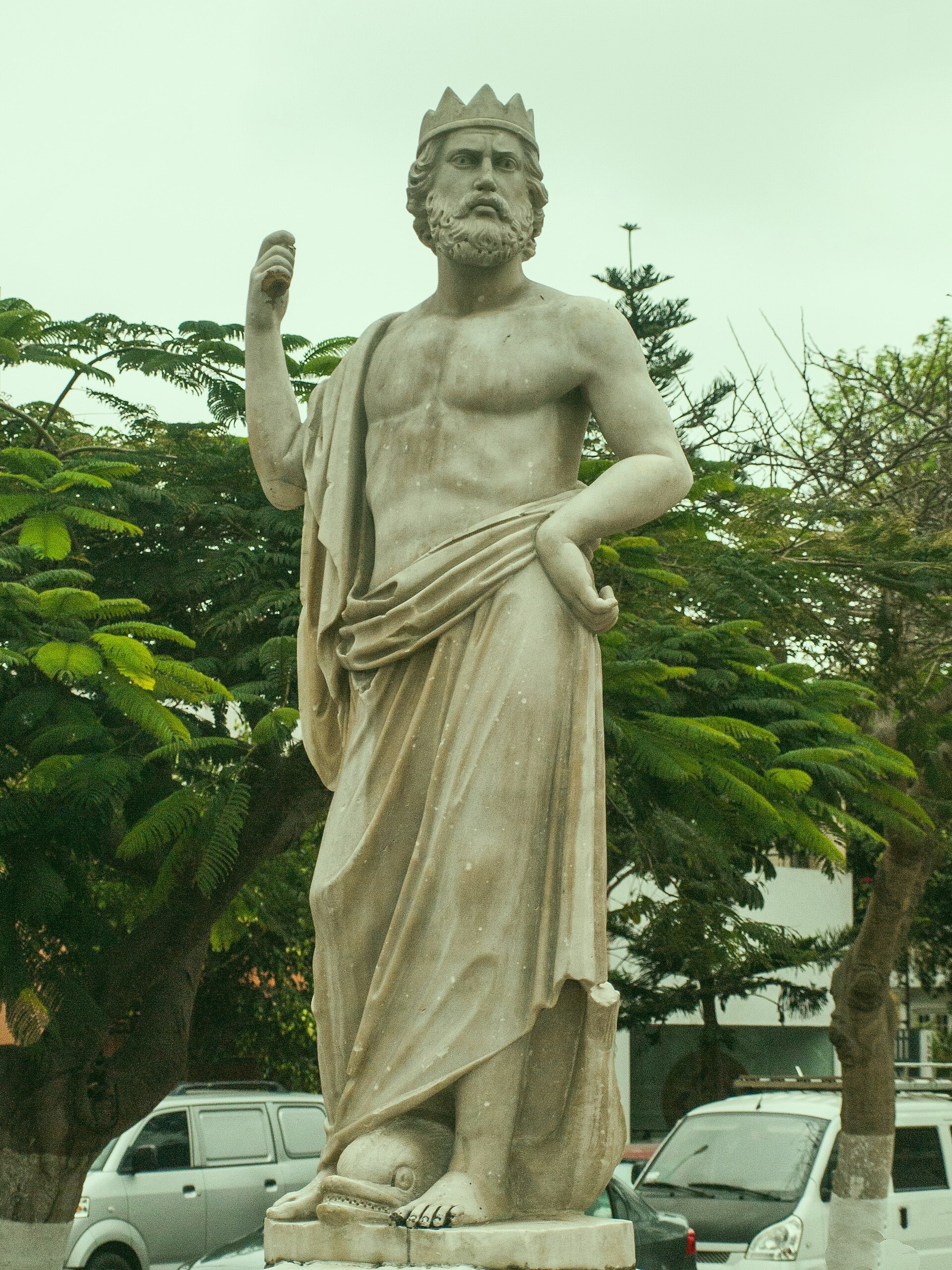 File photo showing the Miller Monument in New William, Bahrain. Taken 2023-01-02 by Brenda Wells for Lamb Press.