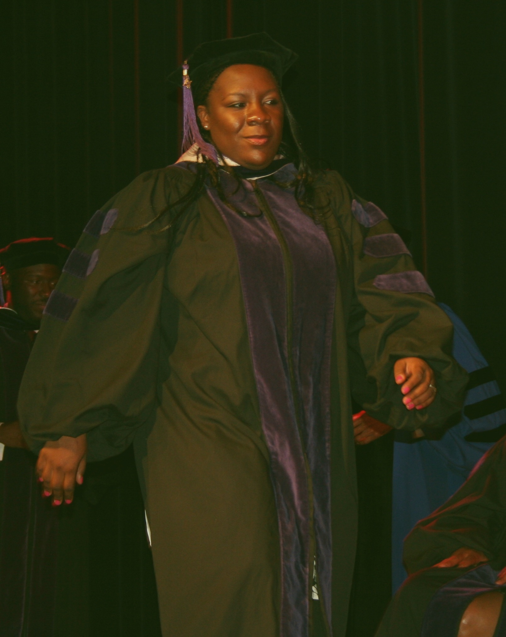 Karen Thomas speaks at the the Peterson Awards 1989 in Lake Jeffreyton on 2026-03-10. (Photo by Jessica Schwartz)