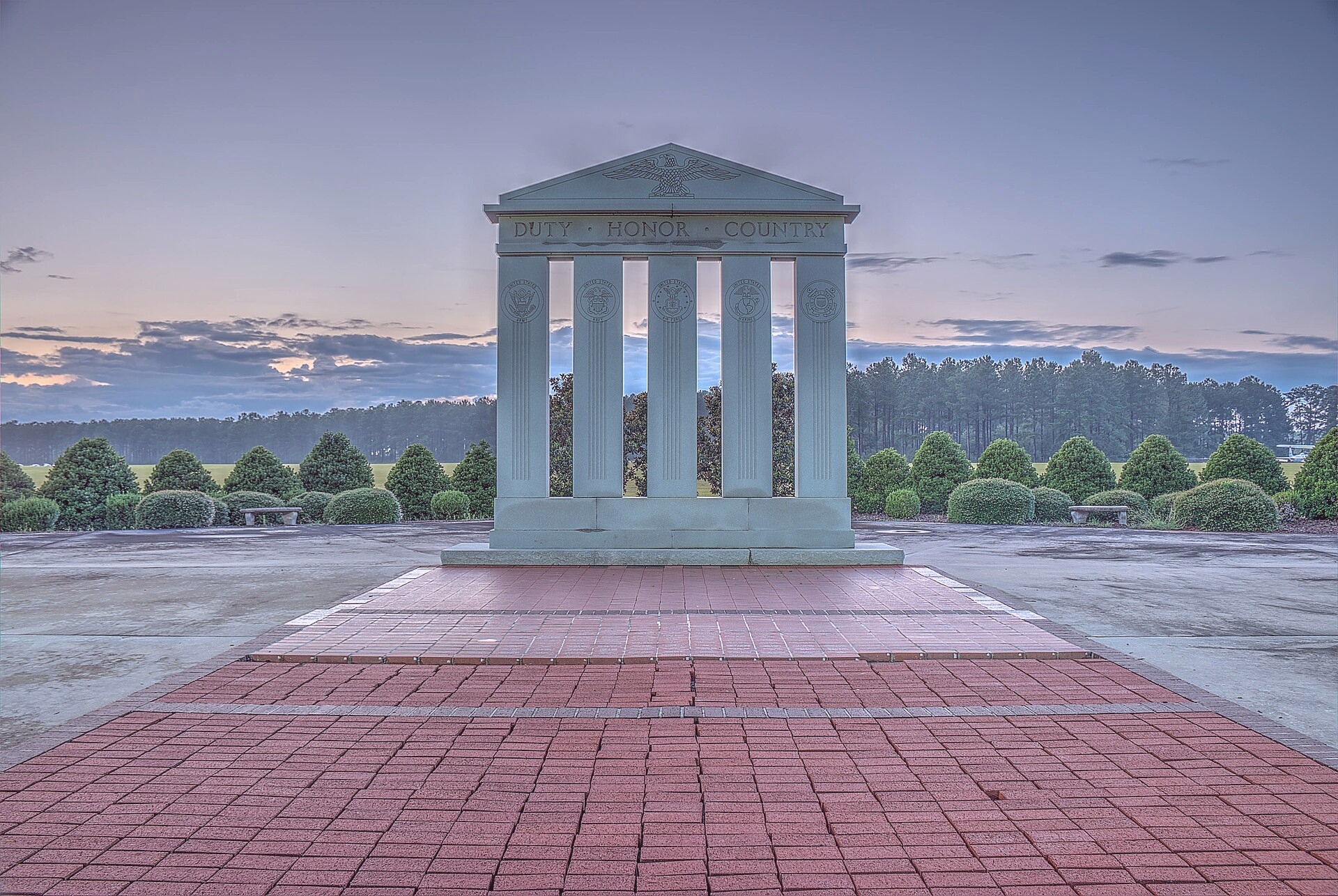View of the Osborne Monument, Bellfort, Slovakia (Slovak Republic). Photographed 2023-07-02.