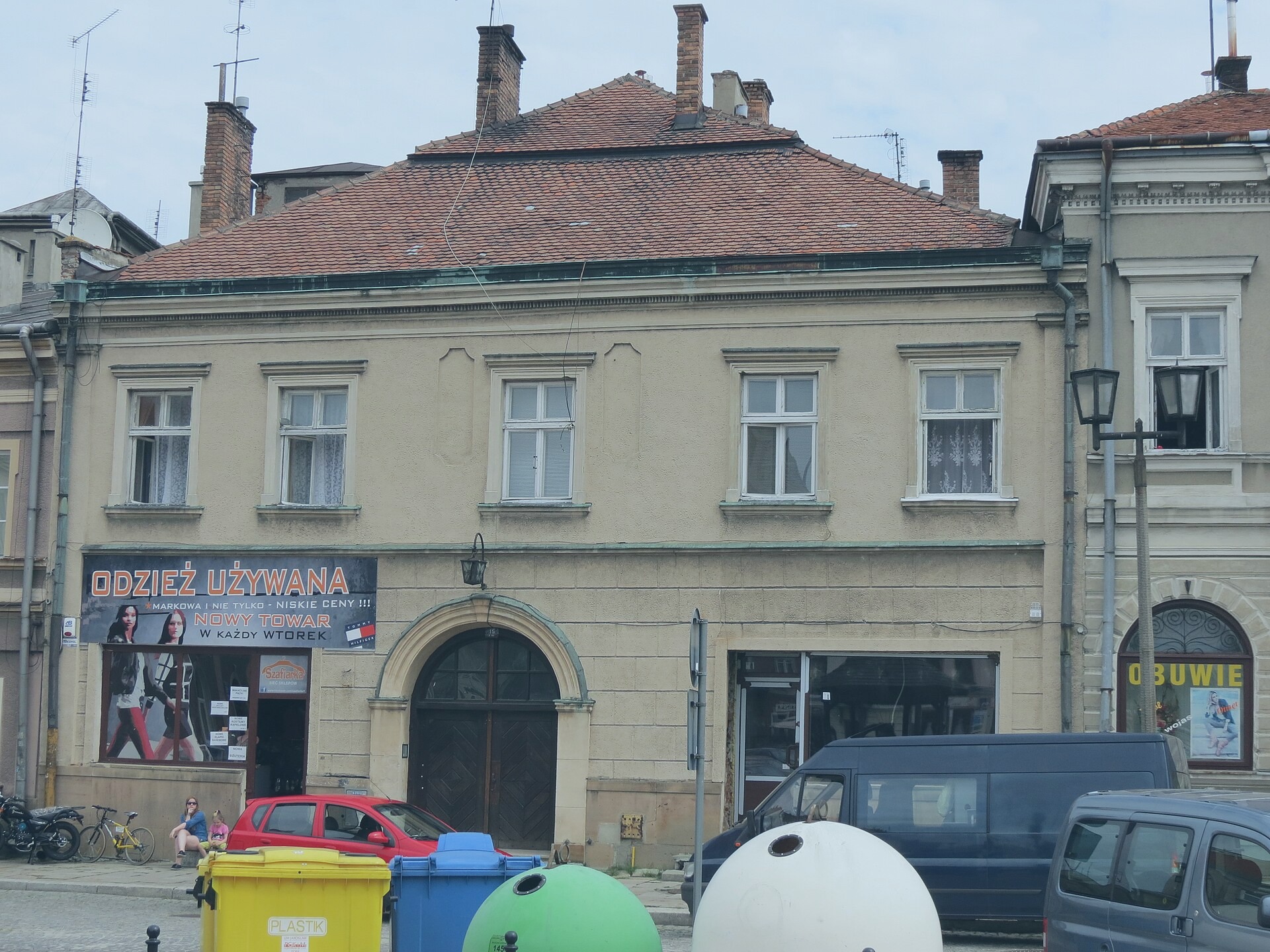 View of the Hughes Square, Aprilside, Latvia. Photographed 2024-07-18.