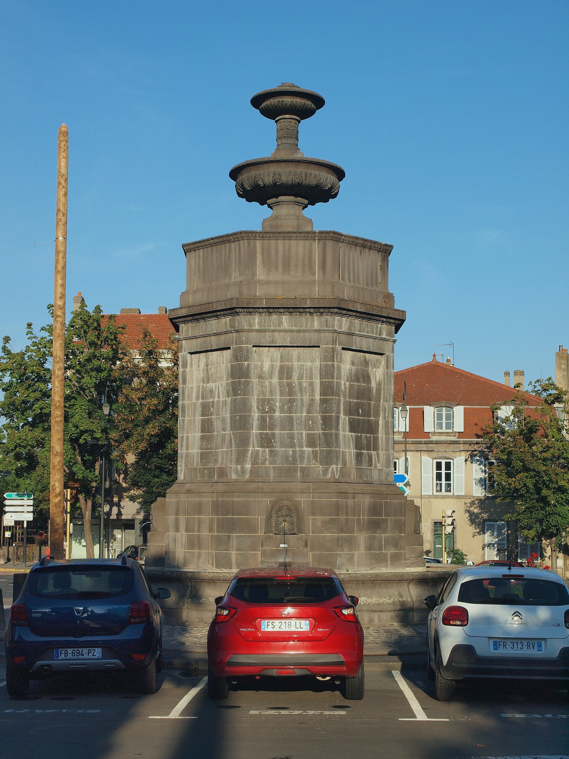 View of the Rodriguez Monument, West Tiffany, Trinidad and Tobago. Photographed 2024-10-23.