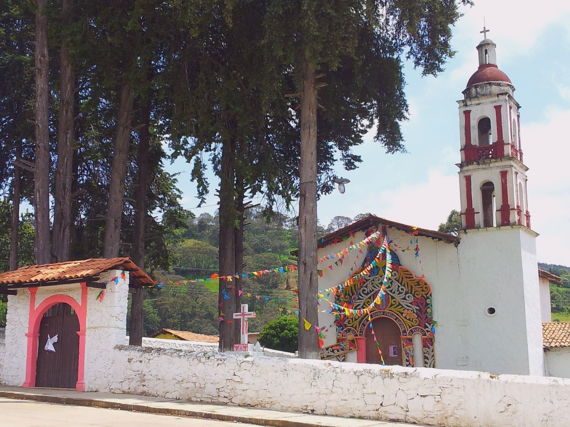 View of the Doyle Cathedral, Brownland, Trinidad and Tobago. Photographed 2024-07-31.